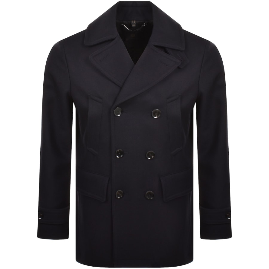 Mens peacoat slim fit top